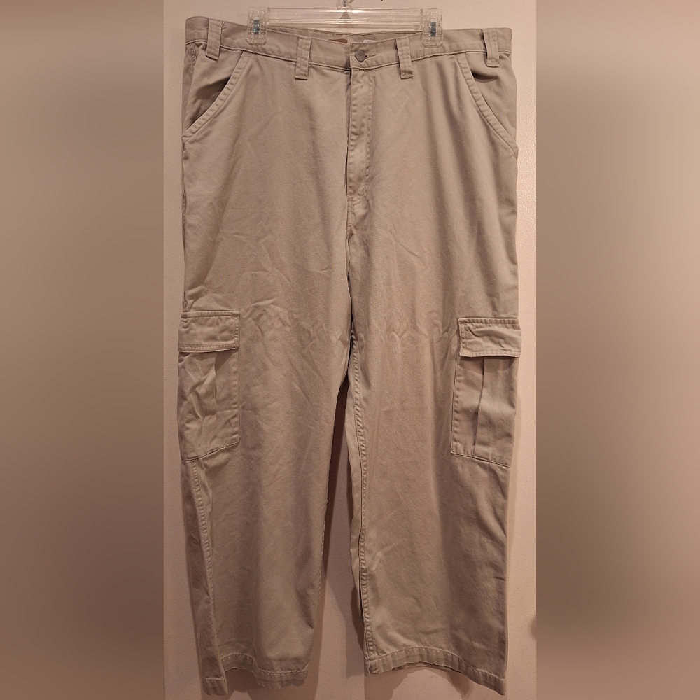 Silvertab Khaki‎ Vintage Men's Levi's  40X28(40X30 Tag) with Many Pockets